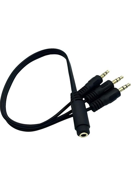 Speeduf3 Erkek Stereo 1 Dişi Stereo 1 Dişi Aux 3 Erkek Aux Kablo Ses Sistemi Kablosu fiyatları