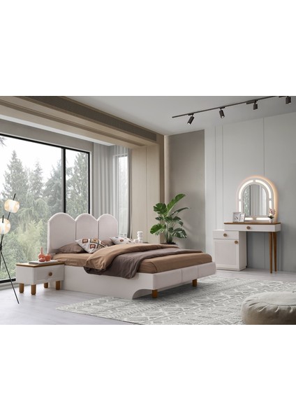 Irmak Mdf Bazalı Yatak Odası Takımı fiyatları