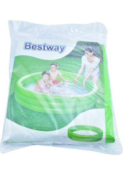 Bestway Yeşil 1,52 m x 30 cm Havuz, Pompa hariç, Genişlik 30 cm, Derinlik 30 cm