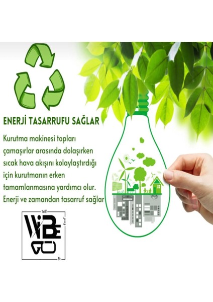 %100 Yün Merinos Yünü 3 Top ve 3 Koku Xl Çamaşır Yün Kurutma Topu ve Kokusu Kurutma Makinesi Için