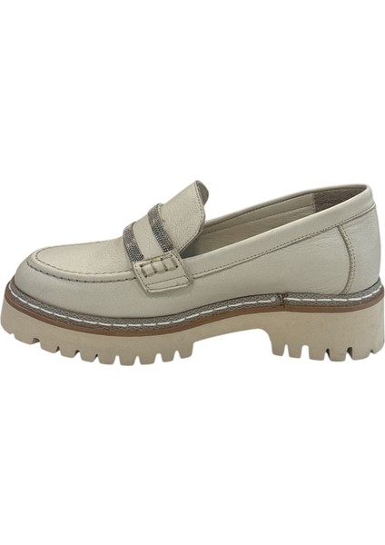 D25YA-3705 Kadın Casual Deri Loafer Ayakkabı fiyatları