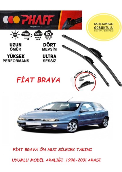 Fiat Brava Silecek Takımı 1997 Model Araca Özel Aparat