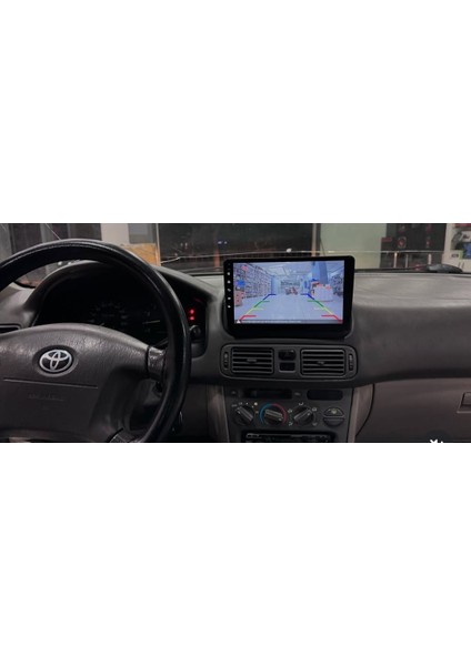Toyota Corolla -E110(1999-2001) 9'' Android-4gb RAM-64GB-ÖN Kayıt Kamera Dvr-Harici Mikrofon- Car Play-Wifi-Fm-Mp3-Bt-Mp5-Hd Geri Görüş Kamera Hediye