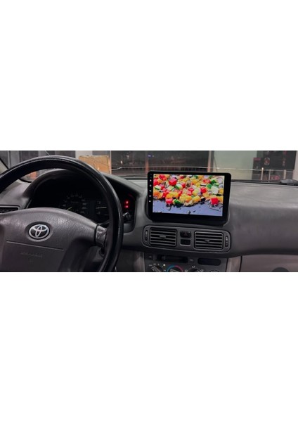 Toyota Corolla -E110(1999-2001) 9'' Android-4gb RAM-64GB-ÖN Kayıt Kamera Dvr-Harici Mikrofon- Car Play-Wifi-Fm-Mp3-Bt-Mp5-Hd Geri Görüş Kamera Hediye fırsatları