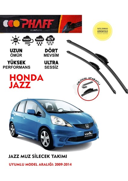 Honda Jazz Muz Silgeç Takımı 2012 Model Araca Özel Aparat