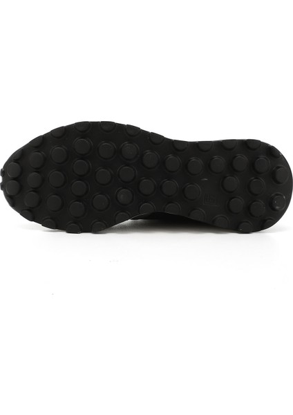 Erkek Siyah Bağcıklı Hakiki Deri Sneaker fırsatları