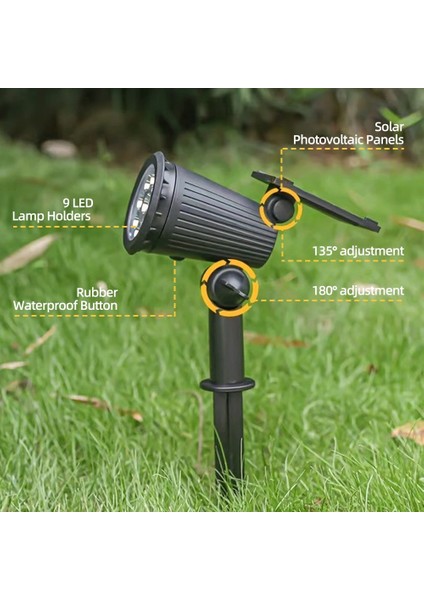 1 Adet Solar Enerjili Rgb Renkli Işık Bahçe Işıklandırmak Için Lamba Dış Mekan Işık Uygun Güneş Enerjili Aydınlatma Piknik Kamp Tatil Için Bahçe, Veranda, Havuz Kenarı Aydınlatması Sbrgb-1 modelleri