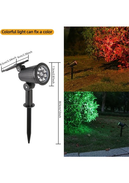 1 Adet Solar Enerjili Rgb Renkli Işık Bahçe Işıklandırmak Için Lamba Dış Mekan Işık Uygun Güneş Enerjili Aydınlatma Piknik Kamp Tatil Için Bahçe, Veranda, Havuz Kenarı Aydınlatması Sbrgb-1 fırsatları