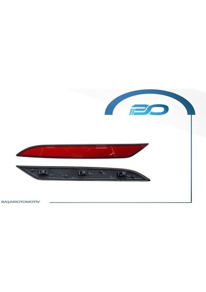 Wısco 5G0945105C Tampon Reflektoru Arka Sol Vw Golf7.5 17 -