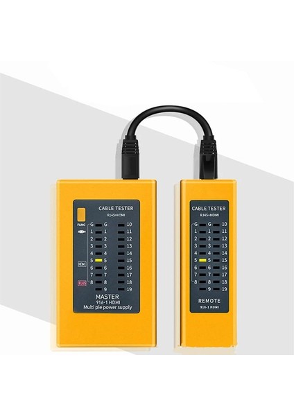 HDMI Kablo Test Cihazı +RJ45 Test Cihazı