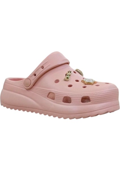 kadın Cros Terlik Burnu Kapalı Aksesuarlı Taşlı Terlik Doktor Hemşire Medikal Plaj Terlik modelleri