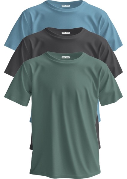 Basic Model 3'lü Erkek Tshirt