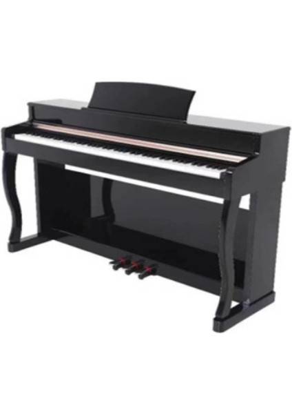 Velmar VDP-145 Bk 88 Tuşlu Dijital Piyano | Duvar Tipi (Gül Ağacı)