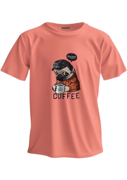 Regular T-Shirt Enjoy Baskılı 3864