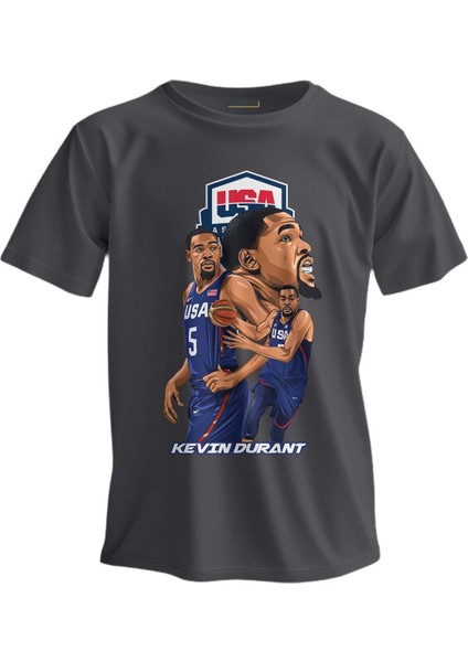 Regular T-Shirt Nba Baskılı Kevin D