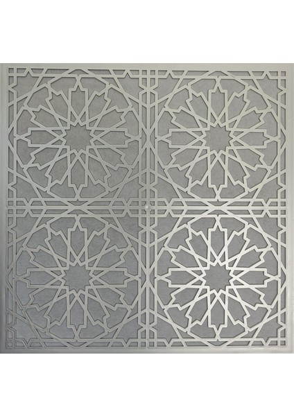 Dekoratif Asma Tavan Paneli Selçuk Modeli 60 x 60 cm
