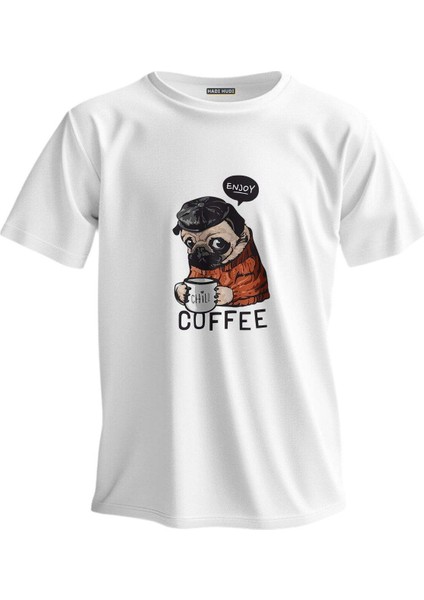 Regular T-Shirt Enjoy Baskılı 3864