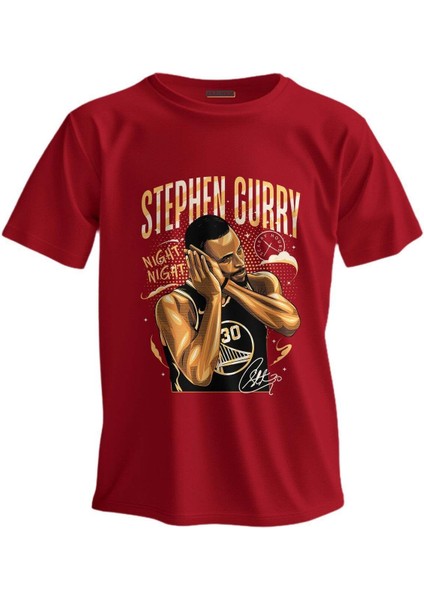 Regular T-Shirt Nba Baskılı Stephen Curry