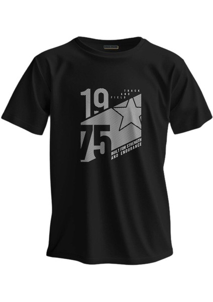 Oversize T-Shirt 1975 Baskılı 3499