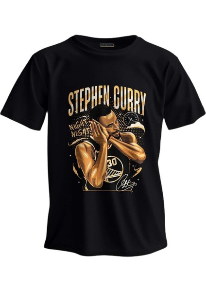 Regular T-Shirt Nba Baskılı Stephen Curry