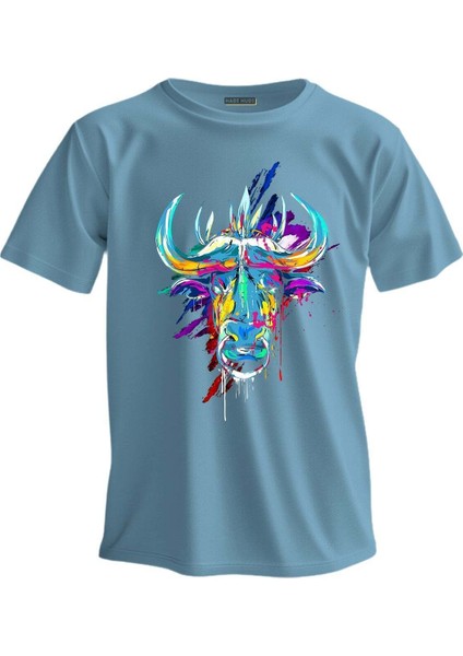 Regular T-Shirt Öküz Baskılı