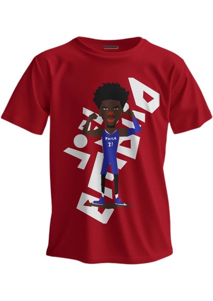 Regular T-Shirt Nba Baskılı Joel Embıd