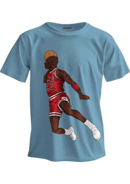 Regular T-Shirt - Nba Baskılı (Jordan)