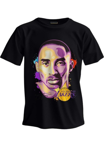 Regular T-Shirt Nba Baskılı Kobe Head Art