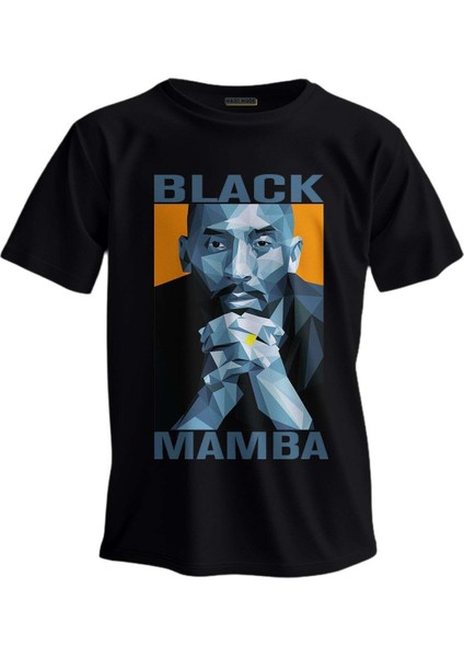 Regular T-Shirt Nba Baskılı Black Mamba