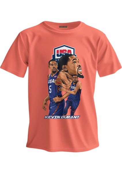 Regular T-Shirt Nba Baskılı Kevin D