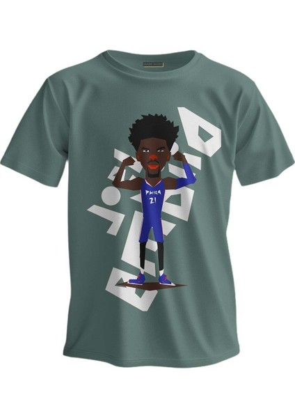 Regular T-Shirt Nba Baskılı Joel Embıd