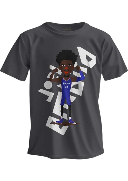 Regular T-Shirt Nba Baskılı Joel Embıd