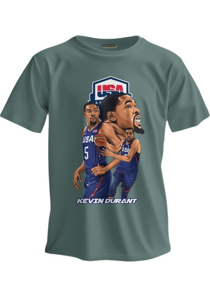 Regular T-Shirt Nba Baskılı Kevin D
