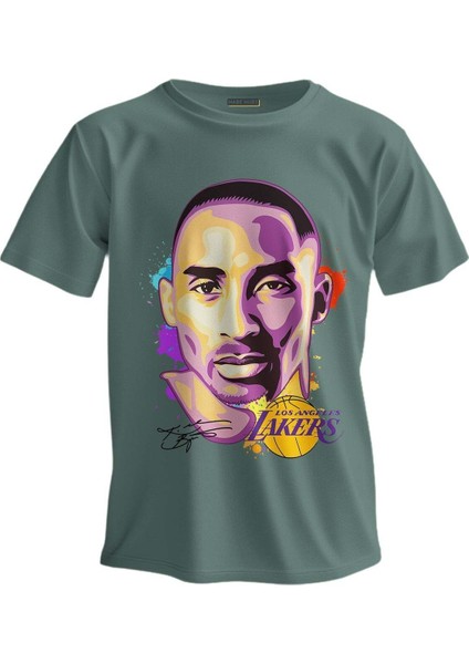 Regular T-Shirt Nba Baskılı Kobe Head Art
