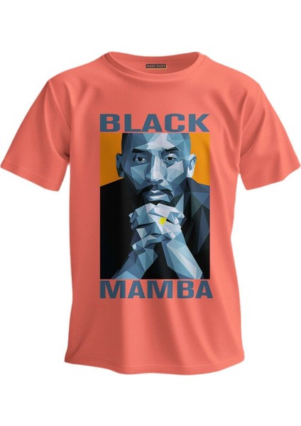 Regular T-Shirt Nba Baskılı Black Mamba