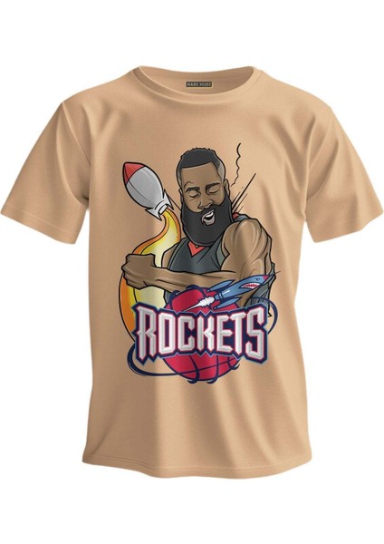 Regular T-Shirt - Nba Baskılı (Harden)