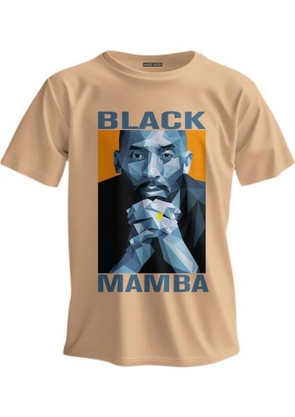 Regular T-Shirt Nba Baskılı Black Mamba