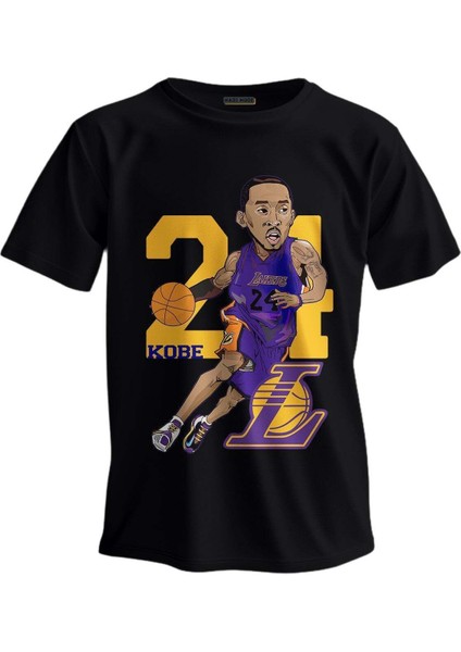 Regular T-Shirt Nba Baskılı Kobe