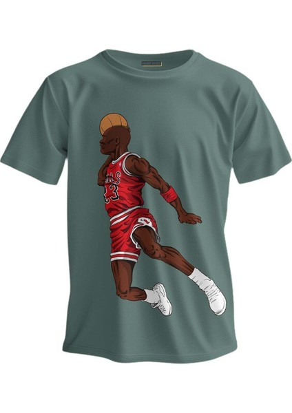 Regular T-Shirt Nba Baskılı Jordan
