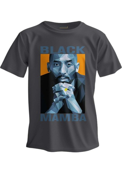 Regular T-Shirt Nba Baskılı Black Mamba