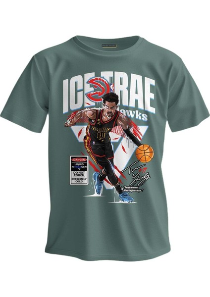 Regular T-Shirt Nba Baskılı For Black