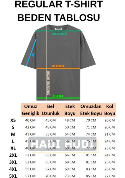 Regular T-Shirt - Aslan Baskılı