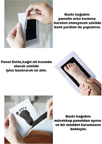 El Ayak Izi Kalıbı Seti
