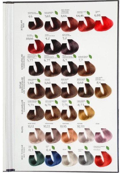 Bitkisel Amonyaksız Saç Boyası 60 ml 6-35 Koyu Kumral Dore Akaju Oksidan Hediyeli fırsatları