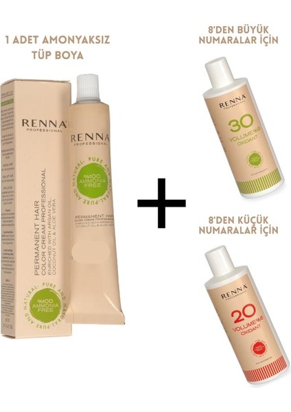 Bitkisel Amonyaksız Saç Boyası 60 ml 6-35 Koyu Kumral Dore Akaju Oksidan Hediyeli indirimleri
