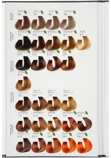 Bitkisel Amonyaksız Saç Boyası 60 ml 6-68 Bronz Kahve Oksidan Hediyeli modelleri