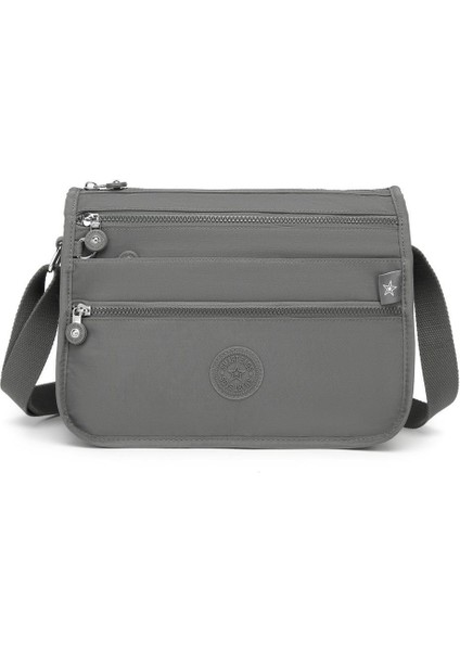 Kadın Postacı Omuz Çantası Smart Bags 1128 Koyu Gri