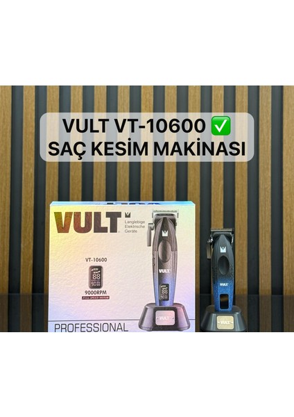 VT-10600 Profesyonel Saç Sakal Traş Makinesi Digital Göstergeli ve Kademeli modelleri