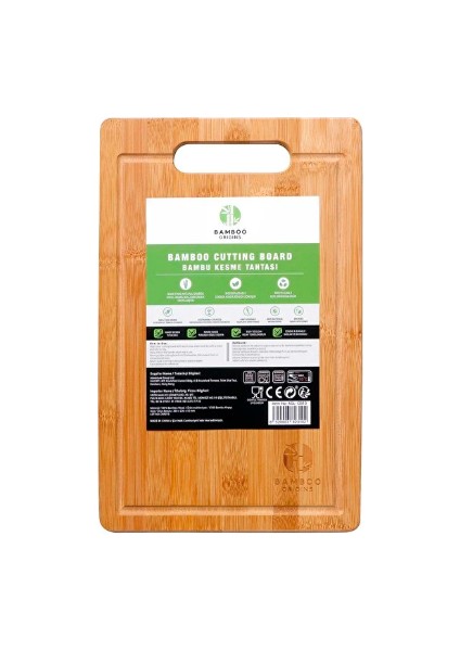 Bambu Kesme Tahtası 36X23 cm Cevreci ve Sağlık Dostu Kesim Tahtası fiyatları