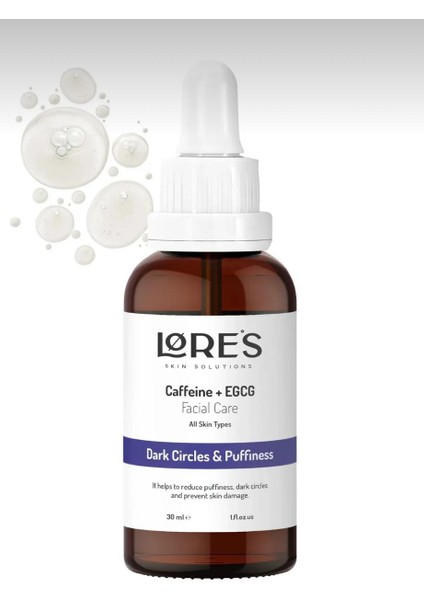 Göz Altı Şişkinlikleri & Cilt Canlandırıcı Set - Caffeine 5% Egcg fırsatları